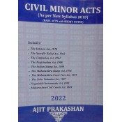 Ajit Prakashan's Civil Minor Acts (Bare Acts) 2022